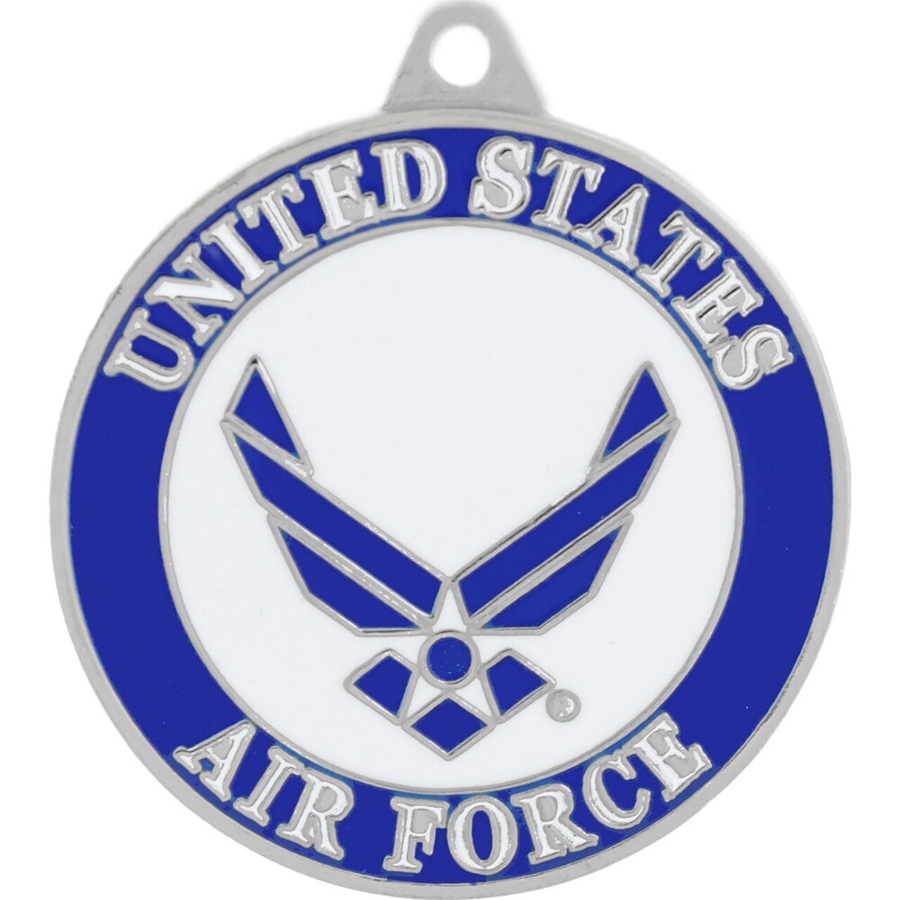 EEC, Inc. US Air Force Logo Keychain Patriotic Key Ring Military Gift Men Women